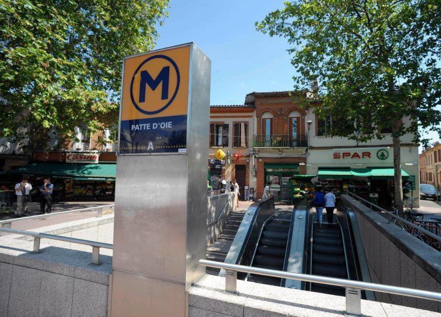 T3 Tout Confort Métro Patte d'Oie Toulouse Exterior foto
